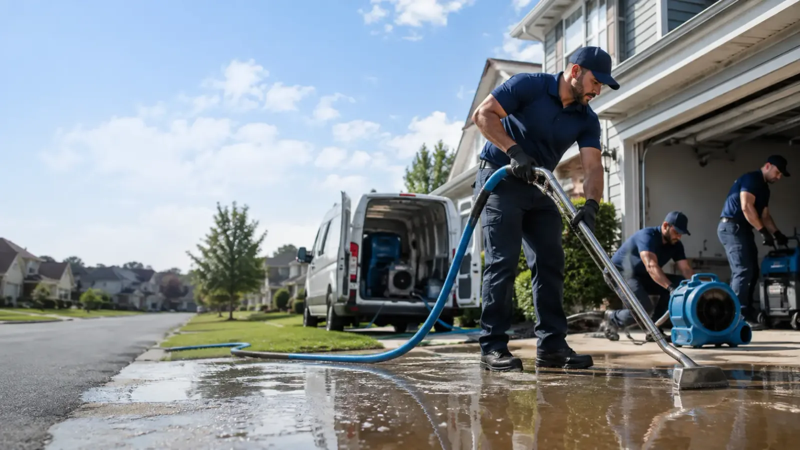 Flood Damage Restoration in Mill Creek, IN